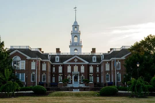 Delaware State Capitol Building in Dover