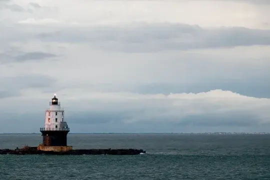 Harbor of Refuge Lighthouse in Delaware