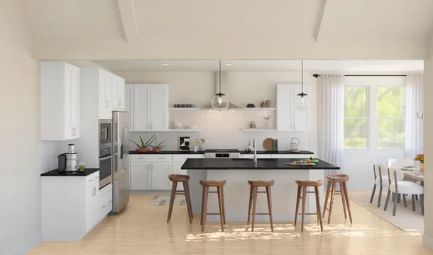 Barcelona Kitchen Loft Palette 1 Level 1 Coastal Loft