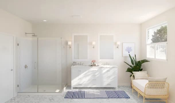 Barcelona Primary Bath Classic Palette 5 Level 1 Coastal Classic