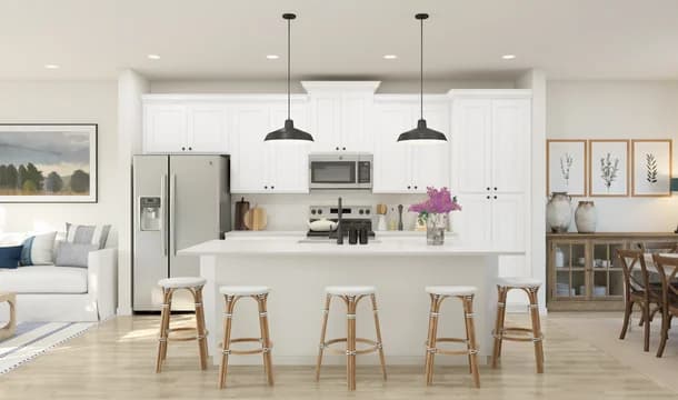 Aspire at Wilderness Shores Greenwich Kitchen Farmhouse Palette 1 Aspire European Farmhouse