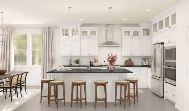 Oakberry Trails Spanish Cedar Kitchen Classic Palette 1 Level 1 Bohemian Classic