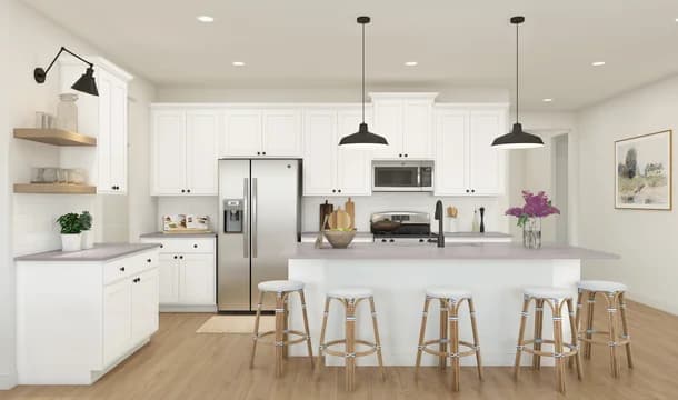 Aspire at Lighthouse Estates Adriatic Kitchen Farmhouse Palette 2 Aspire European Farmhouse