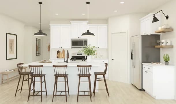 Aspire at Oregon Town Center Sweet Pea Kitchen Farmhouse Palette 1 Aspire Traditional Farmhouse