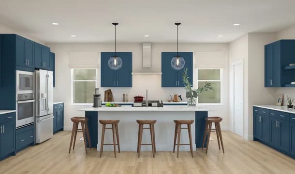 Ridgewood II Kitchen Loft Palette 2 Level 1 Coastal Loft