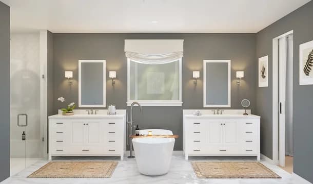 Steward Estates Frankfurt Primary Bath Classic Palette 4 Level 1 Traditional Classic