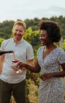 139613 Friends on a Vineyard Wine Tasting USP Crop