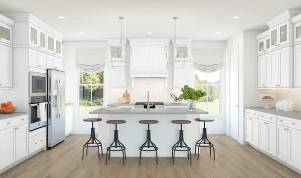 The Grove at Jackson Village Cape May Kitchen Classic Palette 3 Level 2 Coastal Classic