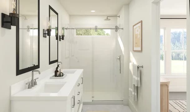 The Grove at Jackson Village Cape May Primary Bath Loft Palette 3 Level 2 Coastal Loft