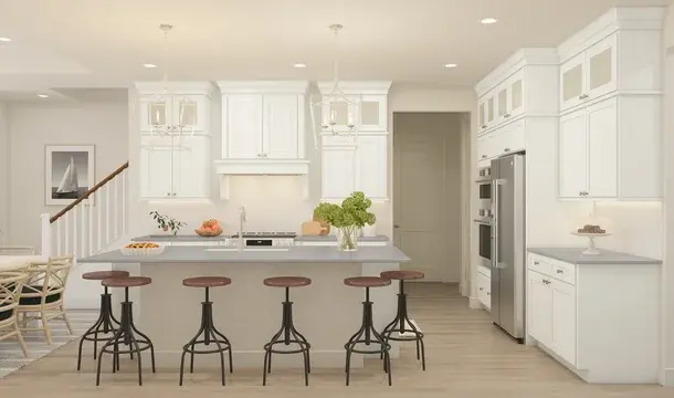 Magnolia Hills Seagrove II Kitchen Classic Palette 3 Level 2 Coastal Classic