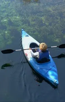149741 Kayaking on Springs in Florida USP Crop