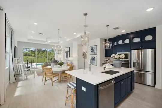 Four Seasons at Wylder Spring Lake IV Kitchen and Dining Area and Great Room Classic Level