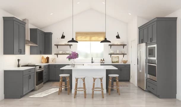 Tucson Kitchen Farmhouse Palette 4 Level 1 European Farmhouse