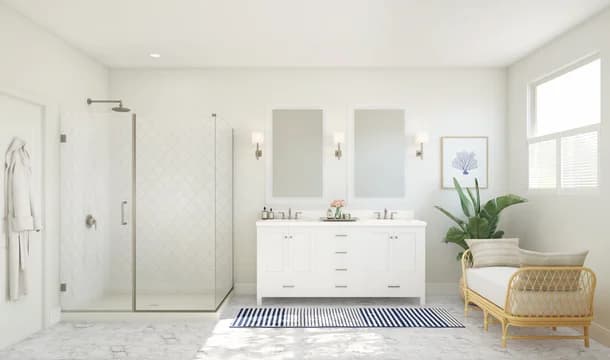 Tucson Primary Bath Classic Palette 5 Level 1 Coastal Classic