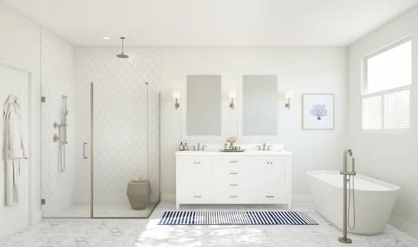 Tucson Primary Bath Plus Tub Classic Palette 5 Level 1 Coastal Classic