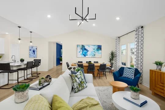 Monterosa Passionflower II ESP Dining room Farmhouse Palette 1 Aspire Ascend