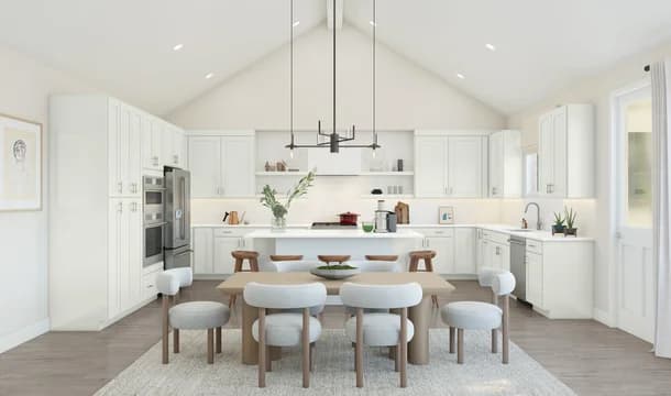 Grand Oaks Belfast II ESP Dining Area Loft Palette 6 Level 1 Coastal Loft