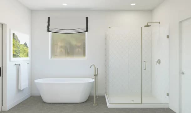 Barcelona Primary Bath Tub Classic Palette 3 Level 1 Restoration Classic