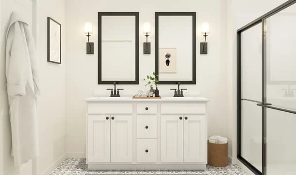 Adriatic Primary Bath Farmhouse Palette 3 Aspire Industrial Farmhouse