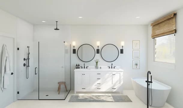 Stirling Primary Bath Plus Tub Farmhouse Palette 6 Level 1 Fresh Farmhouse