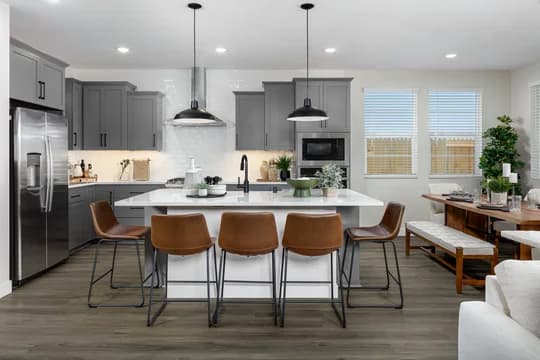 Pacifica at Stanford Crossing Knoxville Kitchen Farmhouse Palette 4 Level