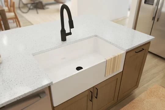 Oakwood at New Hampstead Boise Kitchen Farmhouse Palette 2 Level 1 Coastal Farmhouse