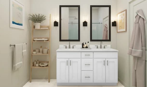 Aspire at The Reserve at Huntsville Sweet Pea Primary Bath Loft Palette 1 and 3 Ascend Coastal Loft