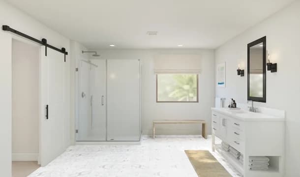 Hampton Primary Bath Loft Palette 5 Level 1 Coastal Loft