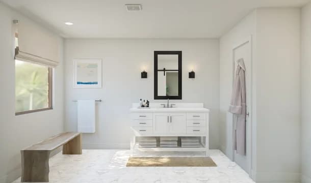 Hampton Primary Bath Loft Palette 5 Level 1 Coastal Loft