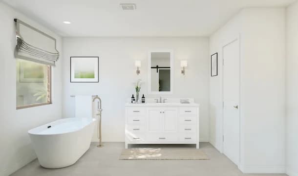 Hampton Primary Bath Tub Classic Palette 4 Level 1 Modern Classic