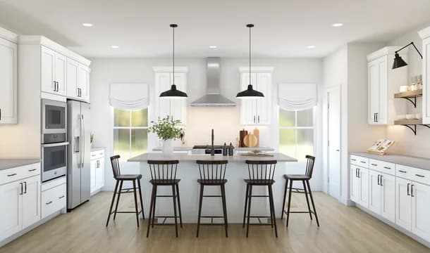 Cape May Kitchen Farmhouse Palette 3 Level 1 Traditional Farmhouse