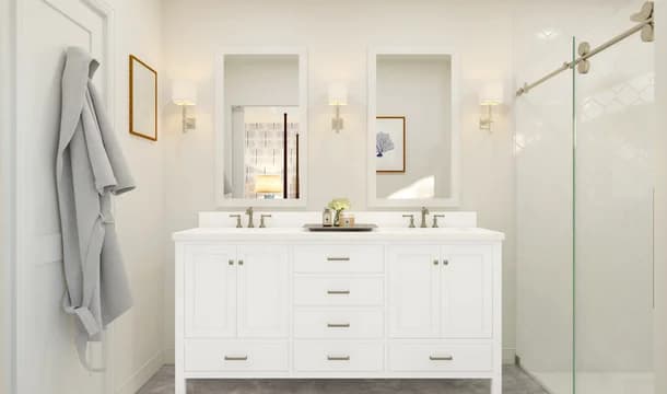 Cape May Primary Bath Plus Classic Palette 3 Level 1 Coastal Classic