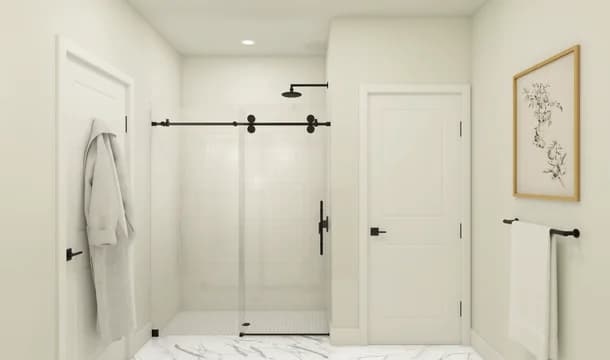 Passionflower II Primary Bath Farmhouse Palette 1 and 3 Ascend Traditional Farmhouse