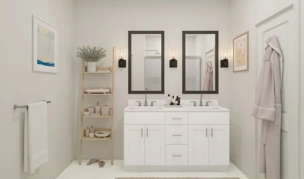 Passionflower II ESP Primary Bath Loft Palette 3 Ascend Coastal Loft