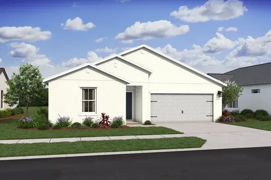 Aspire at Port St. Lucie Goldenrod II Spanish Modern Elevation Day Ascend