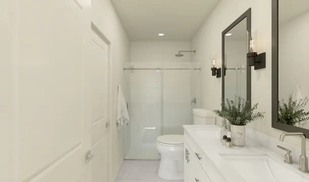 Finlay II Primary Bath Loft Palette 2 Ascend Black and White Loft