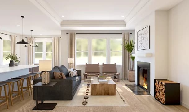 Harvest Pointe Warren Great Room Farmhouse Palette 4 Level 1 Farmhouse Rustic Refined