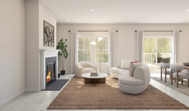 Villages at Hays Mill Creek Seine ESP Great Room Loft Palette 4 Aspire Coastal Loft