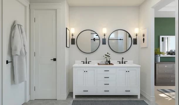 Heath Golf and Yacht VIllas Seagrove Primary Bath Farmhouse Palette 3 Level 2 Industrial Farmhouse