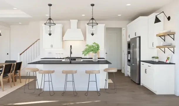 Heath Golf and Yacht VIllas Seagrove Kitchen Farmhouse Palette 3 Level 2 Industrial Farmhouse