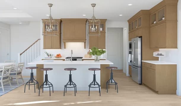 Heath Golf and Yacht VIllas Seagrove Kitchen Classic Palette 5 Level 2 Coastal Classic
