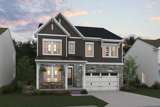 The Enclave at Carrollton Manor Oban Elevation FH