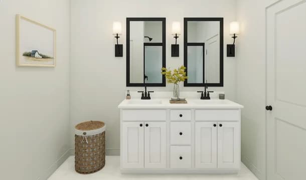 Sweet Pea Primary Bath Farmhouse Palette 1 Aspire Traditional Farmhouse