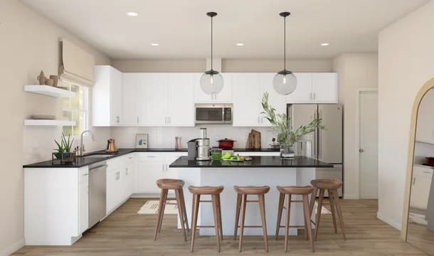 Seine ESP Kitchen Loft Palette 3 Aspire Coastal Loft