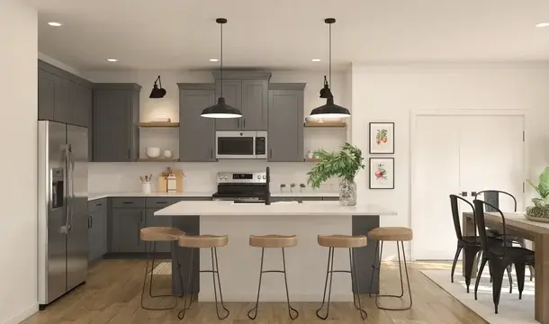 Aspire at Huntwell West Water Lily Kitchen Farmhouse Palette 2 Ascend Industrial Farmhouse