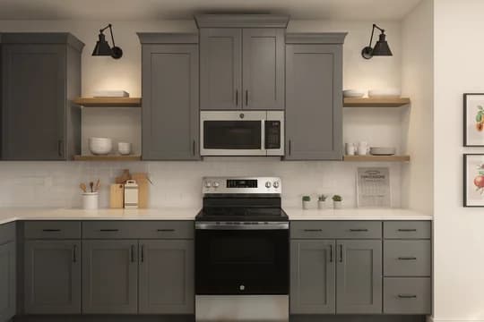 Aspire at Huntwell West Water Lily Kitchen Farmhouse Palette 2 Ascend Industrial Farmhouse