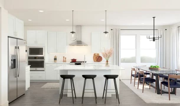 St. Augustine Meadows Cordoba Kitchen Loft Palette 6 Level 1 Black and White Loft