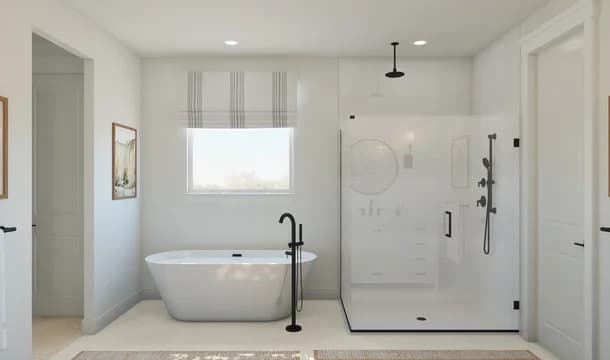 Stirling Primary Bath Plus Tub Farmhouse Palette 6 Level 2 European Farmhouse