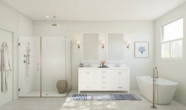 Tucson Primary Bath Plus Tub Classic Palette 4 Level 1 Coastal Classic