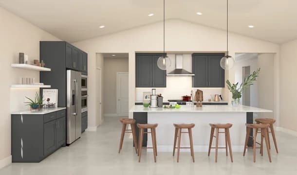 Arosa Kitchen Loft Palette 4 Level 1 Coastal Loft